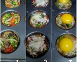 Foto langkah ke 3 dari resep Denver Omelet Cups.