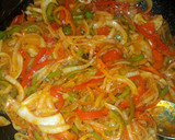 Foto del paso 5 de la receta: Arrollado de pollo, hervido con arroz primavera