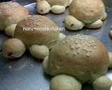 Foto langkah ke 5 dari resep Roti Kura kura tanpa Telur.