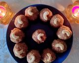 A picture of step 5 of Churma Ladoos 😋.