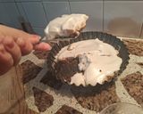 Foto del paso 11 de la receta: Tarta de bananas y dulce de leche con merengue sin harina