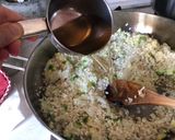 Φωτογραφία βήματος 4 της συνταγής Risotto με κολοκυθάκια και σαλάμι αέρος