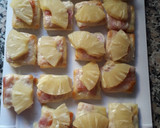 Foto del paso 3 de la receta: Canapés de bacon, queso y piña