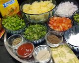 A picture of step 1 of Maggi Kebabs.