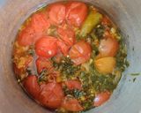 A picture of step 4 of Tomato pappu/ tomato dal.