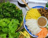 Hình bước làm 5 của món Món cuốn bánh tráng
