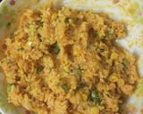 A picture of step 8 of Mexican rice cheez balls with desi twist.