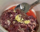 Hình bước làm 3 của món Dưa xào bò