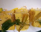 पनीरी खमन ढोकला (Paneeri khaman dhokla recipe in Hindi) रेसिपी चरण 5 फोटो