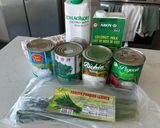 A picture of step 1 of Buko Pandan Dessert.