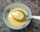 A picture of step 2 of Mango. Custard. Pudding.