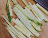 Foto del paso 5 de la receta: Rollitos de carne con verduras acompañado de un puré de elote