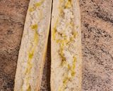 Foto del paso 1 de la receta: Bocadillo de queso fresco, Tajín y jamón