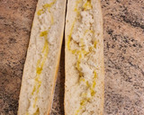 Foto del paso 1 de la receta: Bocadillo de queso fresco, Tajín y jamón