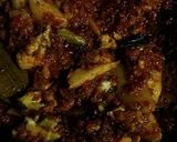 A picture of step 6 of Aloo gobhi masala curry.