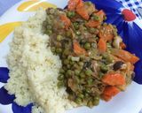 Foto del paso 6 de la receta Guisantes con lo que tengas a mano