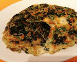 Foto del paso 9 de la receta: Tortilla de espinacas, queso y claras de huevo