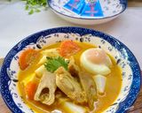 Foto langkah ke 4 dari resep Ketupat Sayur.