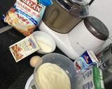 Hình bước làm 1 của món Bánh mì Hokkaido