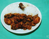 ஹெல்தி இன்ஸ்டன்ட் நெய் சிக்கன் ரோஸ்ட் (Instant Nei chicken roast recipe in tamil) ரெசிபி ஸ்டேப் 3 புகைப்படம்