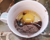 Foto del paso 1 de la receta: Brownie en taza 2' preparado por Lucia 👧🏻