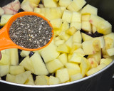 Foto del paso 2 de la receta: Mermelada o dulce natural y exprés de arándanos congelados 🫐sin azúcar agregado, sin edulcorante