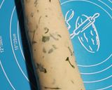 Medvehagymás-sonkás - sajtos tekercs recept fázis 4 fotója