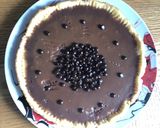 Foto langkah ke 5 dari resep Pie susu Teflon Coklat takaran sendok.