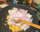 Chiken Korma, Indiai mandulás, kókusz tejes csirke curry recept fázis 3 fotója