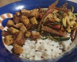 Foto do passo 8 de "Bowl" de Legumes Salteados e Seitan Picante