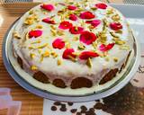 Whole Wheat Eggless Mawa Saffron Cake recipe step 8 photo