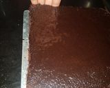 A picture of step 5 of Cakey brownies soft and moist.