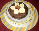 A picture of step 3 of Chocolate oats pancake.