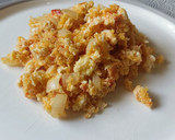 Foto del paso 4 de la receta: Huevos con harina de yuca