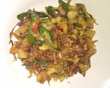 Foto langkah ke 6 dari resep Ikan asin jambal roti cabe ijo.