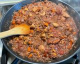 Une image de l'étape 17 de Bœuf aux tomates, champignons et carottes violettes (pour pâtes ou riz).