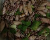 Foto langkah ke 8 dari resep Cumi Asin tumis pete pedas Limo.