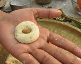 A picture of step 6 of Orange Sandesh.