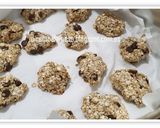 Foto del paso 6 de la receta: Galletas de avena, plátano y chocolate