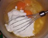 Túrós-barackos muffin csokidarabokkal recept fázis 1 fotója
