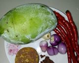 Foto langkah ke 1 dari resep Sambal mangga setengah matang.