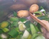 A picture of step 1 of My Leek, Potato & Bacon Soup 😍.