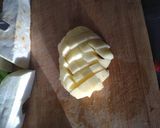 Une image de l'étape 1 de Gâteau aux pommes et raisins secs.