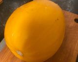 A picture of step 1 of Pumpkin Soup.