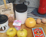 Foto del paso 2 de la receta: Bizcocho de pomelo y manzana