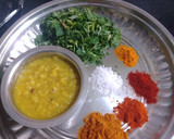 முளைக் கீரை தால். # combo 5 ரெசிபி ஸ்டேப் 1 புகைப்படம்