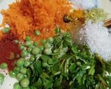 A picture of step 3 of Gujarati Handvo.