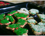 Foto del paso 8 de la receta: Galletitas navideñas de avena
