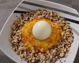 Une image de l'étape 6 de Purée de butternut noisette et oeuf mollet.
