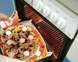 Foto del paso 18 de la receta: Pizza de Irma con pollo y queso de cabra